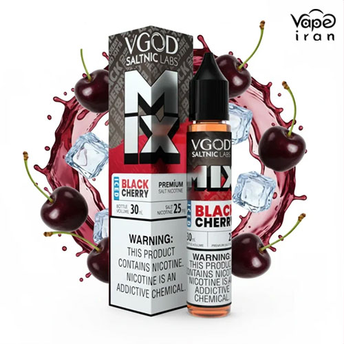 جویس سالت ویگاد آلبالو و یخ Vgod Iced Black Cherry
