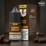 سالت نیکوتین سیگار برگ کوبایی یوول Uwell Cubano Brown 10ml