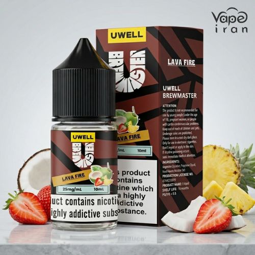 سالت نیکوتین لاوا فایر یوول Uwell Lava Fire 10ml