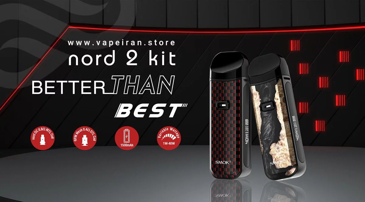 smok nord2 pod vape banner