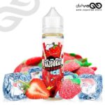 جویس توتفرنگی یخی Bazooka Sour Straws ICE