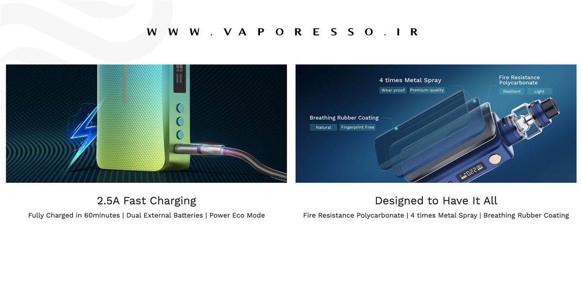 ویپ وپرسو جن اس Vaporesso Gen S Kit Vaporesso Gen S Content5