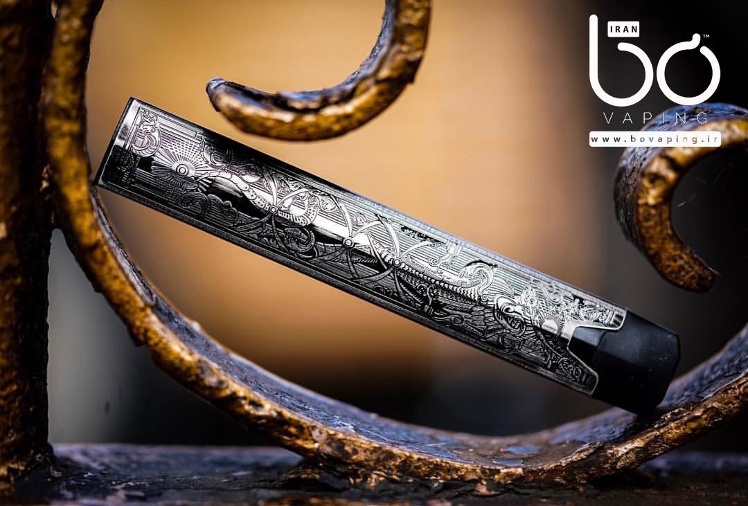 پادسیستم BO One Engraved Silver Edition Bo one engraved silver سیگارالکترونیکی