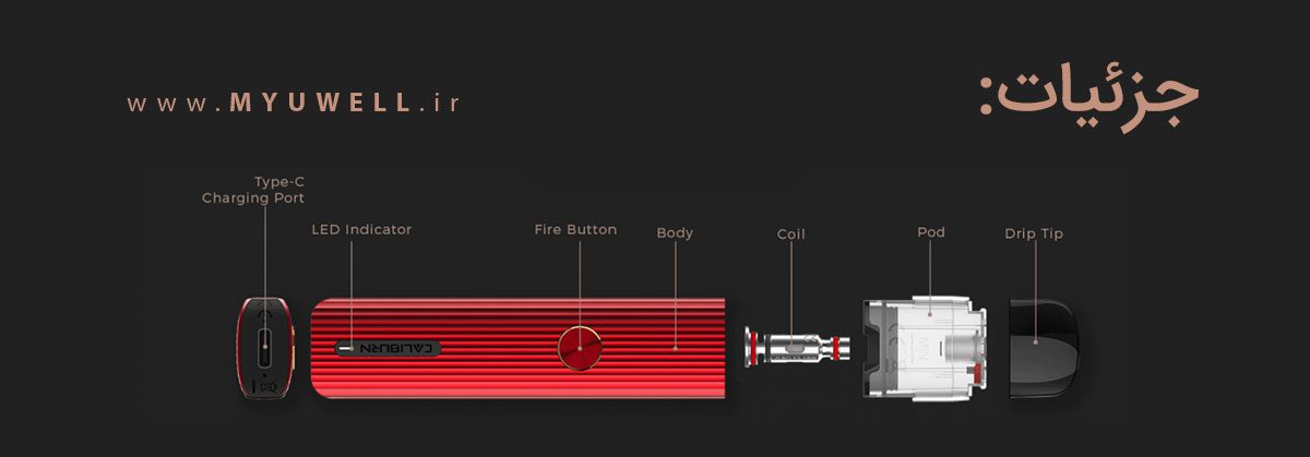 Uwell Caliburn G Content10