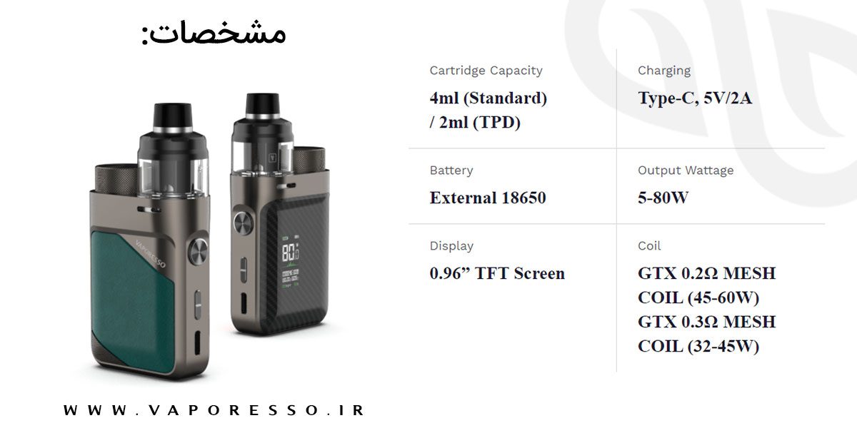 Vaporesso Swag PX80 Content7
