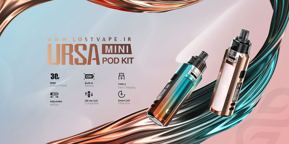 Lost vape Ursa Mini ویپ پادماد لاست ویپ اورسا مینی