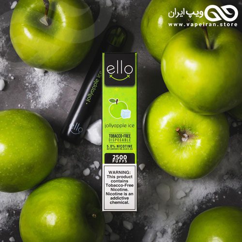 ویپ پادسیستم یک بارمصرف بی ال وی کا الو BLVK ELLO Disposable podsystem