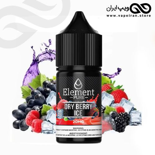ایجوس سالت نیکوتین برند المنت پیور ELEMENT PURE SALTNIC ELIQUID
