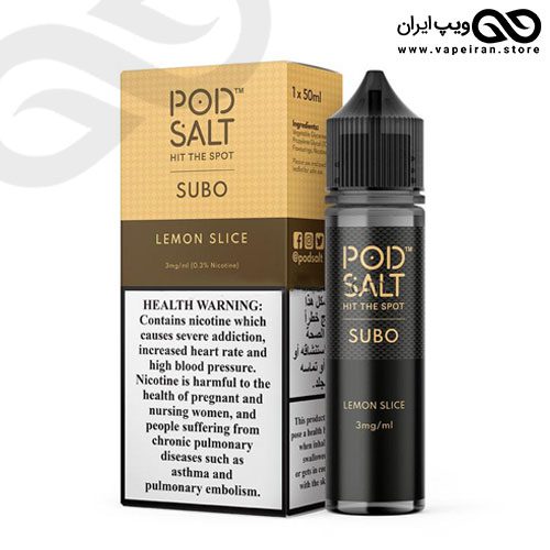 خرید ایجوس کم نیکوتین پادسالت ویپ podsalt Subo Eliquid and Salt nicotine
