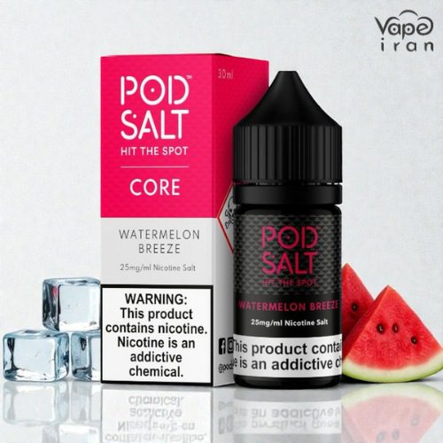 جویس سالت هندوانه و یخ PodSalt Watermelon Breez