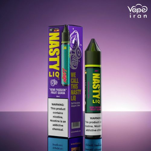 جویس سالت انبه و هلو نستی Nasty Kiwi Passion Fruit Guava