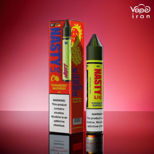 جویس سالت تمشک و توت فرنگی نستی Nasty Strawberry Raspberry