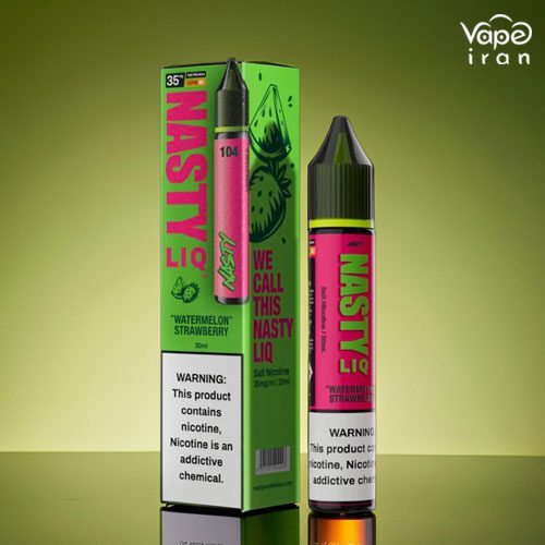 جویس سالت توت فرنگی و هندوانه نستی Nasty Watermelon Strawberry
