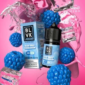 BLVK Blue Razz Bubblegum Ice