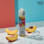 جویس هلو و یخ وزول Vozol Peach Ice