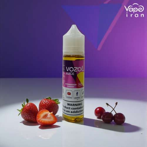 Vozol Strawberry Cherry Eliquid (2) Vozol Strawberry Cherry Eliquid