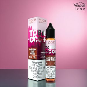 سالت توباکو پلاس امریکن بَکوود ویگاد VGOD Tobacco Plus American Backwoods