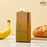 Kros Wireless 9000 Puffs Disposable Banana Bread