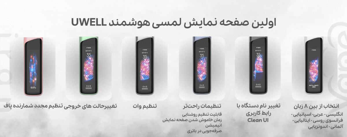 پاد سیستم کالیبرن جی 4 پرو یوول Uwell Caliburn G4 Pro Uwell Caliburn G4 Pro Vape Kit