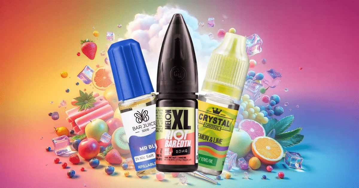 انواع سالت نیکوتین انواع سالت