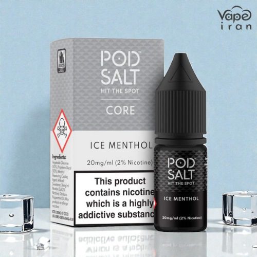 Pod Salt Ice Menthol 10ml Nicotine Salt Pod Salt Ice Menthol 10ml Nicotine Salt