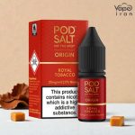 Pod Salt Origin Royal Tobacco 10ml Nicotine Salt