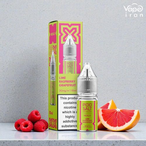 PodSalt Nexus Lime Raspberry Grapefruit 10ml Saltnic