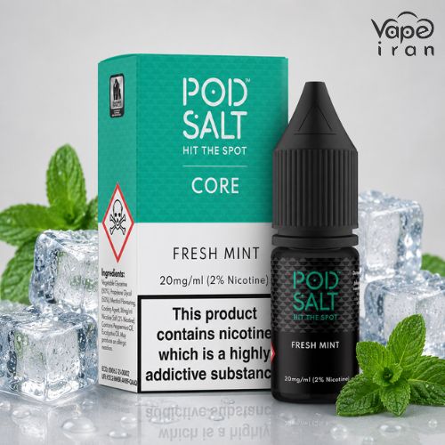 سالت نعنا یخ پادسالت PodSalt Fresh Mint 10ml