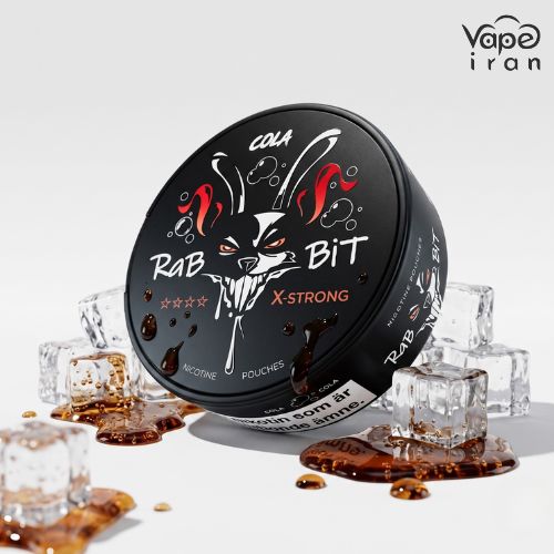 نیکوتین پانچ نوشیدنی کولا Rabbit Nicotine Pouch Cola