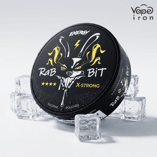 نیکوتین پانچ نوشابه انرژی زا Rabbit Nicotine Pouch Energy