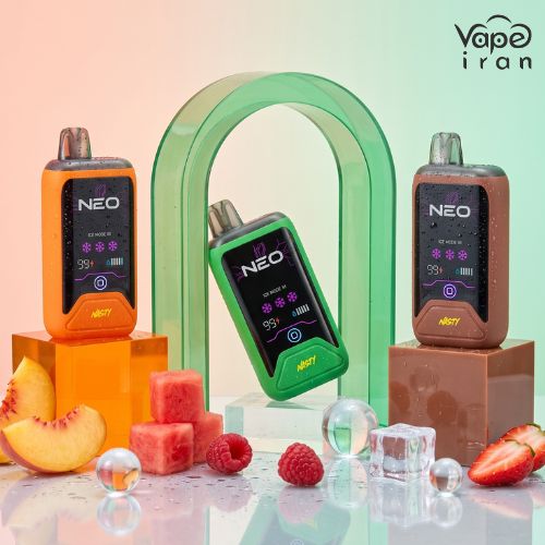 پاد یکبارمصرف 25 هزار کامی نئو نستی Nasty NEO 25000 Puffs