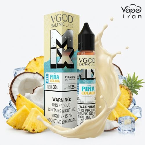 سالت آناناس، نارگیل و یخ ویگاد Vgod Iced Pina Colada