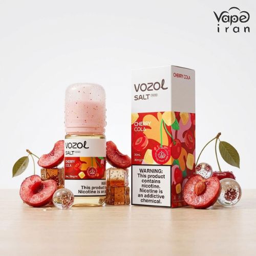 سالت کولا و آلبالو وزول Vozol Cherry Cola
