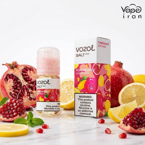 سالت انار و لیموناد وزول Vozol Pomegranate Lemonade