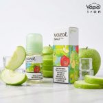 سالت سیب سبز و یخ وزول Vozol Sour Apple Ice